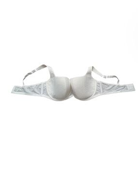 White Full Coverage Underwire Bra Rosme Lingerie 46DD EU 105E Classic